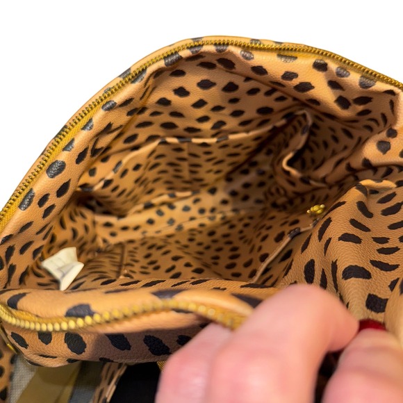 Fawn Design The Mini Spotted Convertible Backpack/Shoulder Diaper Bag EUC - Picture 10 of 16